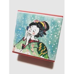 画像1: ちりめん山椒小箱入　【雪見】　＊季節限定デザイン＊